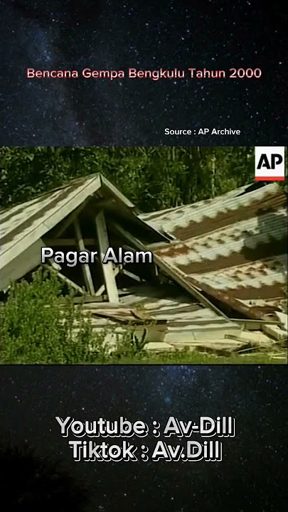 Kalian tau ga nih bencana gempa di bengkulu tahun 2000 #shorts #alam #info