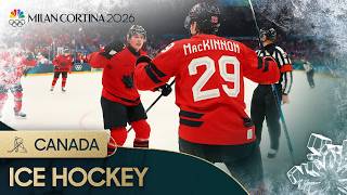 Canada smacks Switzerland around 5-1 in men's hockey | Winter Olympics 2026 | NBC Sports
