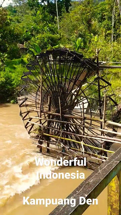 Kincia Aia alias Kincir Air  #wonderfulindonesia #shorts #shortvideo #shortsyoutube #kincir