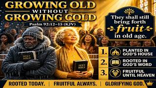 Growing Older, Remaining Rooted and Fruitful in Christ
