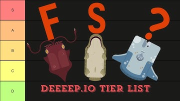 THE BEST Deeeep.io Tier List