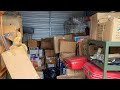 Storage Unit Video Finds EXPENSIVE CRYSTALS Found Inside Dated Boxes!