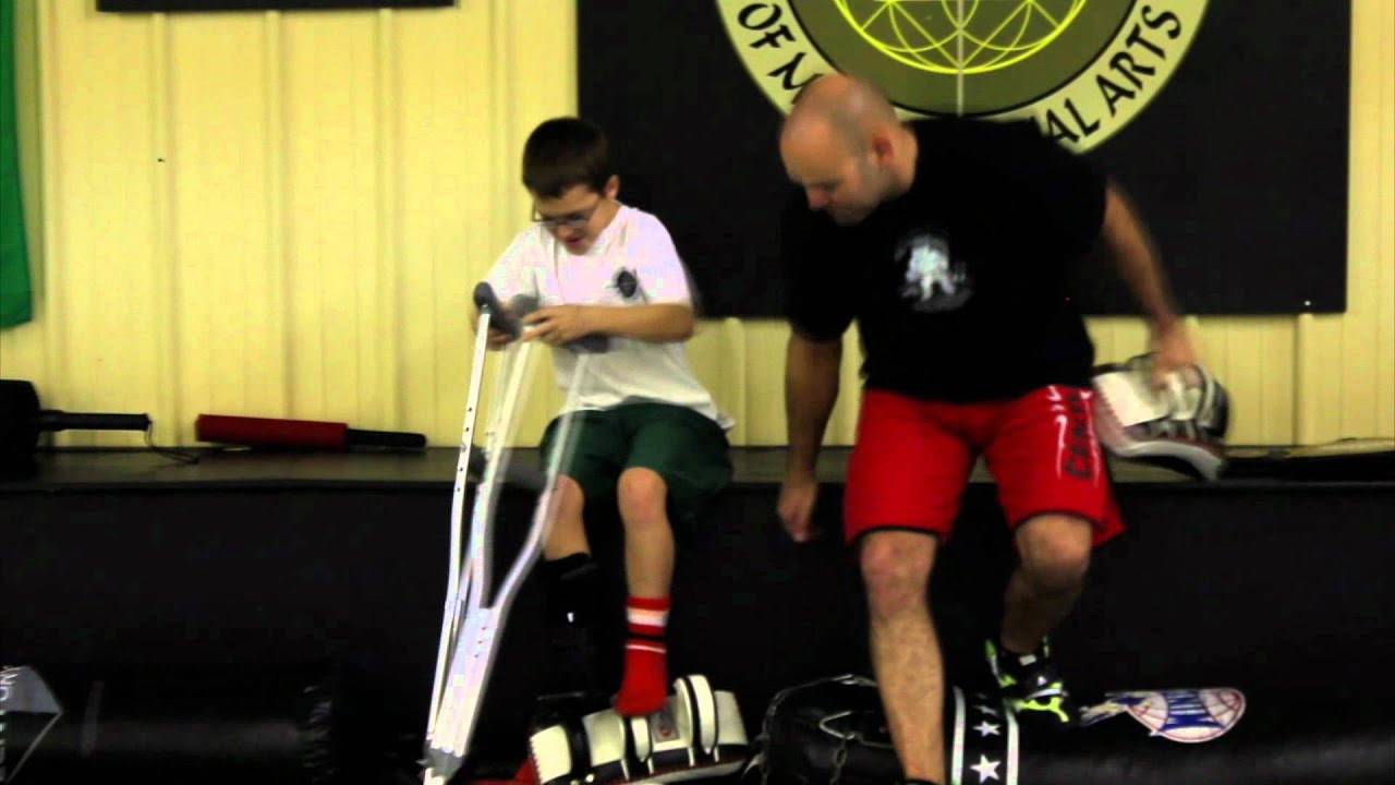 The Flying Crutch Knee YouTube