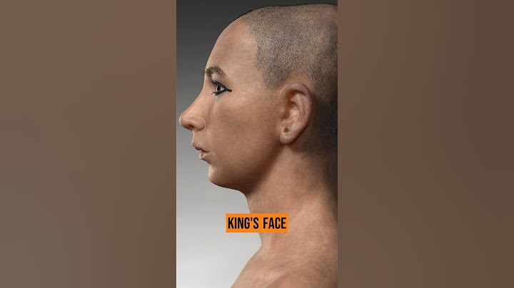Tutankhamun 'brought back to life' as scientists rebuild king's face after 3,300 years.