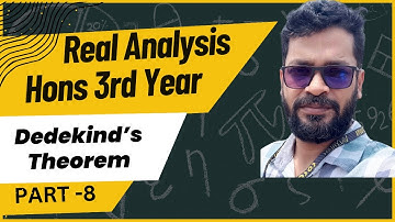 বাস্তব বিশ্লেষণ: dedekind