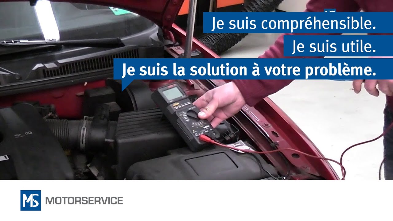 Contrôle des débitmètres d'air massique - Motorservice Group