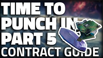 Time To Punch In Part 5 - Korolev Contract Guide - The Cycle Frontier