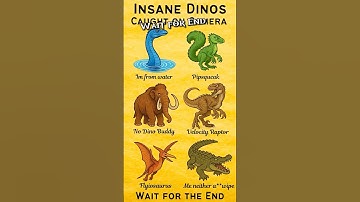 Insane DINOSAURS caught on Camera | PART ??? #comedyeffect