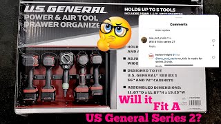 Will The New US General Drawer Organizer Fit A Series 2