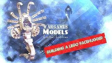 Building a Lego Facehugger. Real-time Video.