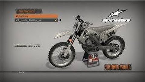 Mx vs Atv Reflex Cheats