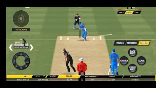 India vs New zealand Chasing 38 runs in 12 balls...   In Real Cricket Go..#India # Newzealand