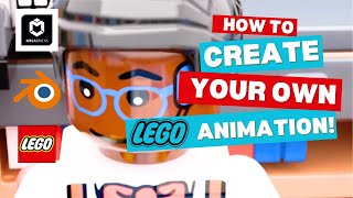 Your First Lego Animation: Blender and Mecabricks. Pt1
