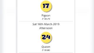Recap of Saturday 6th March 2019 Play Whe results