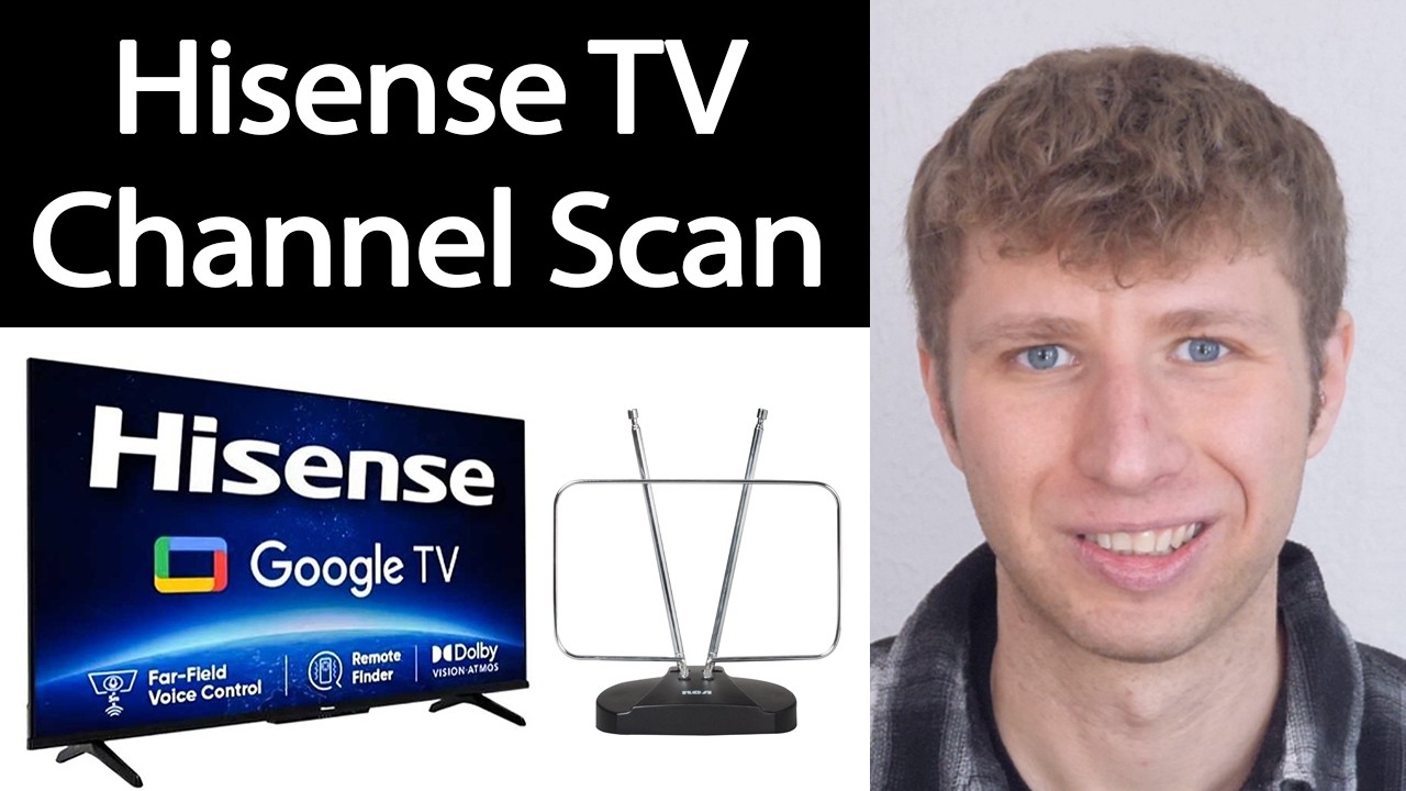 How to Channel Scan for Free Local Channels on Hisense Google Smart TV ...