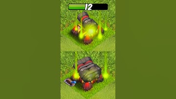 Upgrading (Double) Cannon from Level 1 to 21 ☄️💥