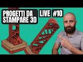 Strumenti semplici e utili da stampare 3D live #10 - file scaricabili gratis - Fusion 360