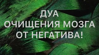 ДУА- ОЧИЩЕНИЯ МОЗГА- ОТ НЕГАТИВА!