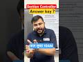 🔥RRB Section Controller Answer Key Update 🎯