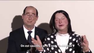 François Hollande Gné hé hé