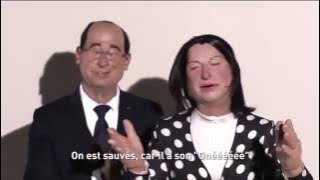 François Hollande Gné hé hé