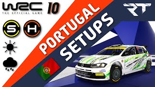 WRC 10 | Volkswagen Polo Rally2 | Portugal SETUPS