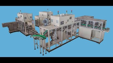 full automatic underpads packaging machine| linked with underpad machine|35-40bags per minute