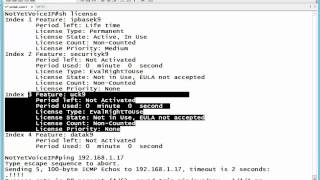 RivanIT CCNAx 200-120 License Upgrade using TFTP and a valid Cisco .lic file screenshot 2