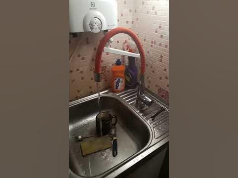 Гнущийся смеситель для кухни - YouTube