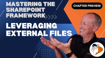 "Leveraging external files & libraries" - preview from the "Mastering the SPFx" course