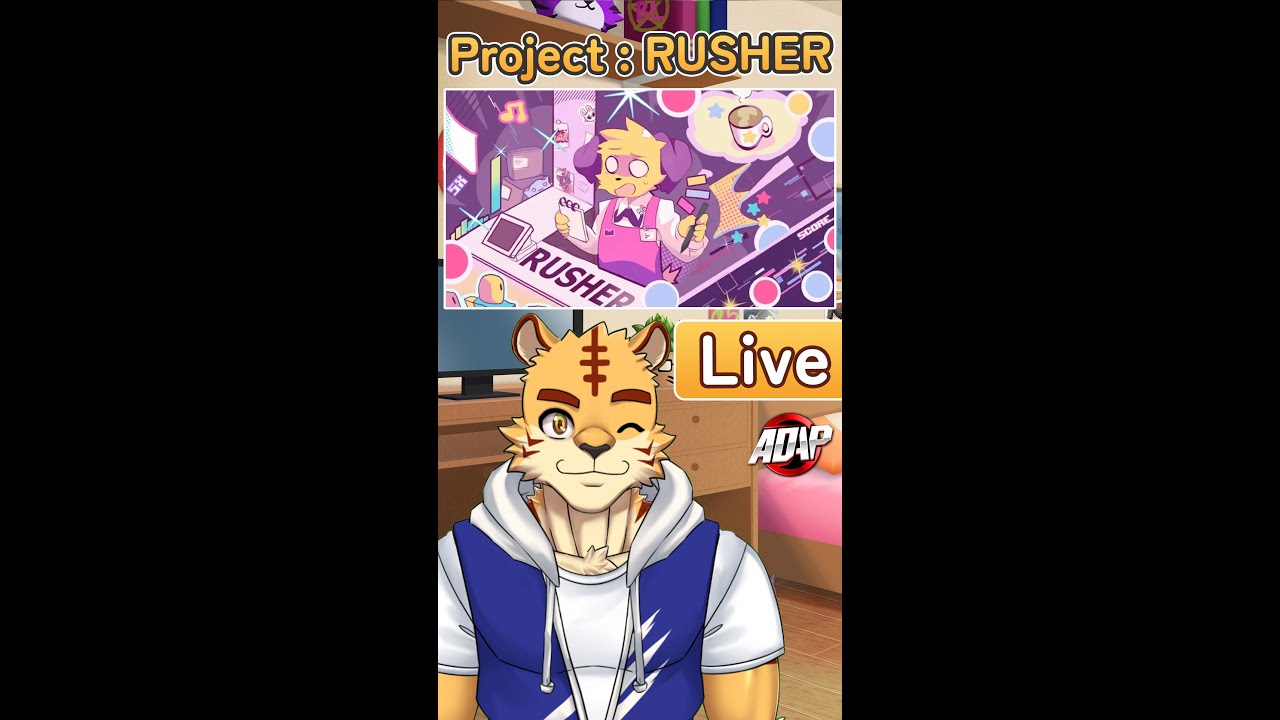 [Project : RUSHER] เสือเล่นเกมเพลงใน Roblox (Live) - YouTube