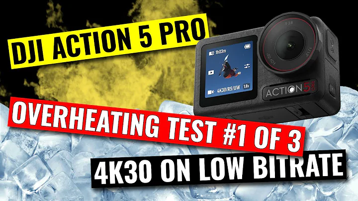 DJI Action 5 Pro (EU Version) does NOT overheat at 4K30 with LOW BITRATE! [1 of 3]