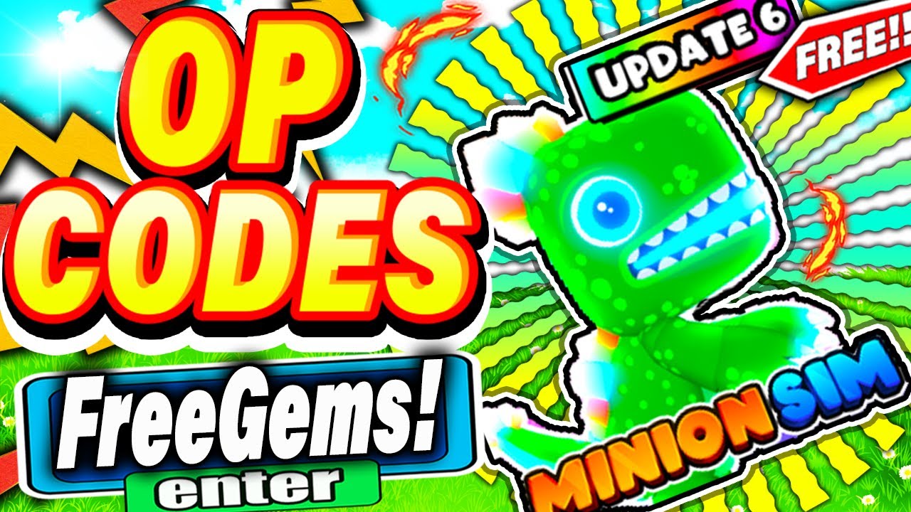 ALL *FREE GEMS* MINION CODES in MINION SIMULATOR (Roblox Codes)