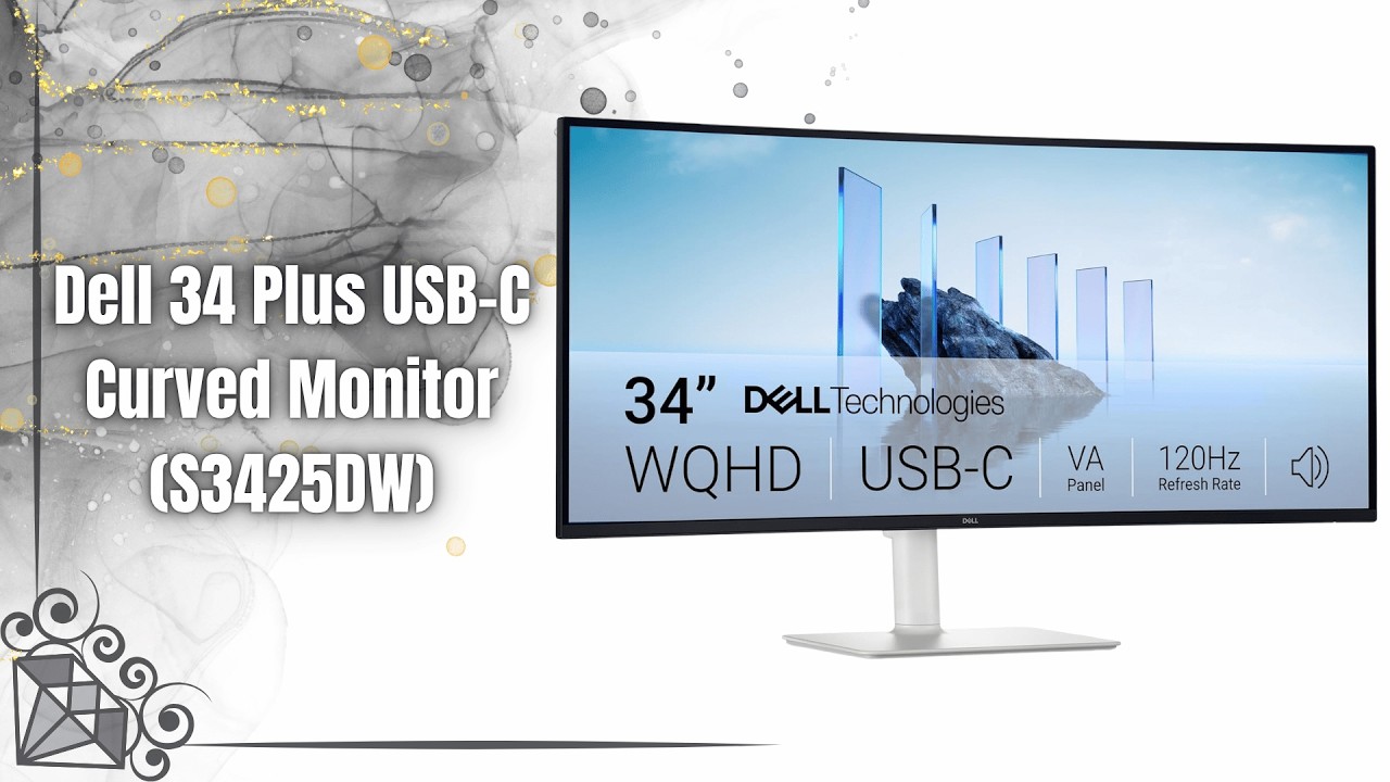 Dell S3425DW 34 Plus USB-C Curved Monitor Review | 120Hz Ultrawide
