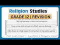 Grade 12 Religion Studies | Christian Teaching on Crime & Corruption in South Africa
