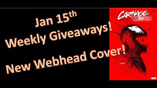 Weekly Comic Book Giveaways for 11\/15 \& New Webhead Variant