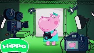 Гиппо 🌼Детская фотостудия 🌼 Мультик игра для детей (Hippo) screenshot 3