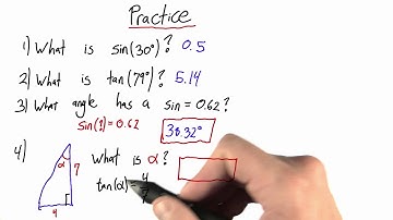 Trig Practice 4 Solution - Intro to Physics