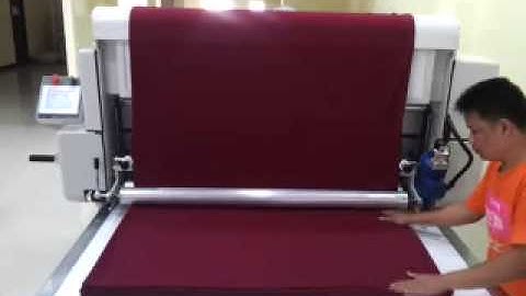 TS2 AUTOMATIC TUBULAR FABRIC SPREADING MACHINE (FOR ROUGH FABRICS) THAILAND