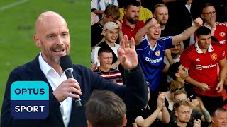 Erik ten Hag's speech had Old Trafford ROCKING | Best of 2023