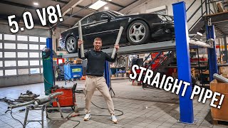 Straight Piping The 5.0 V8 Mercedes Cl500