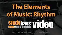 The Elements of Music: Rhythm (Part 2 of 4) | StudyBass  - Durasi: 8:27. 
