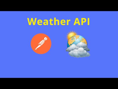 Видео: Отправка API запросов в OpenWeather