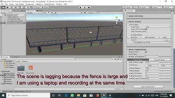 Unity Fence Builder Asset