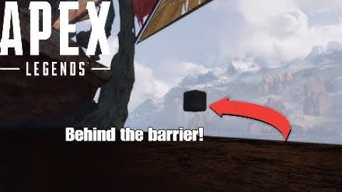 HOW TO GLITCH BEHIND THE BARRIER IN FIRING RANGE | Apex Legends
