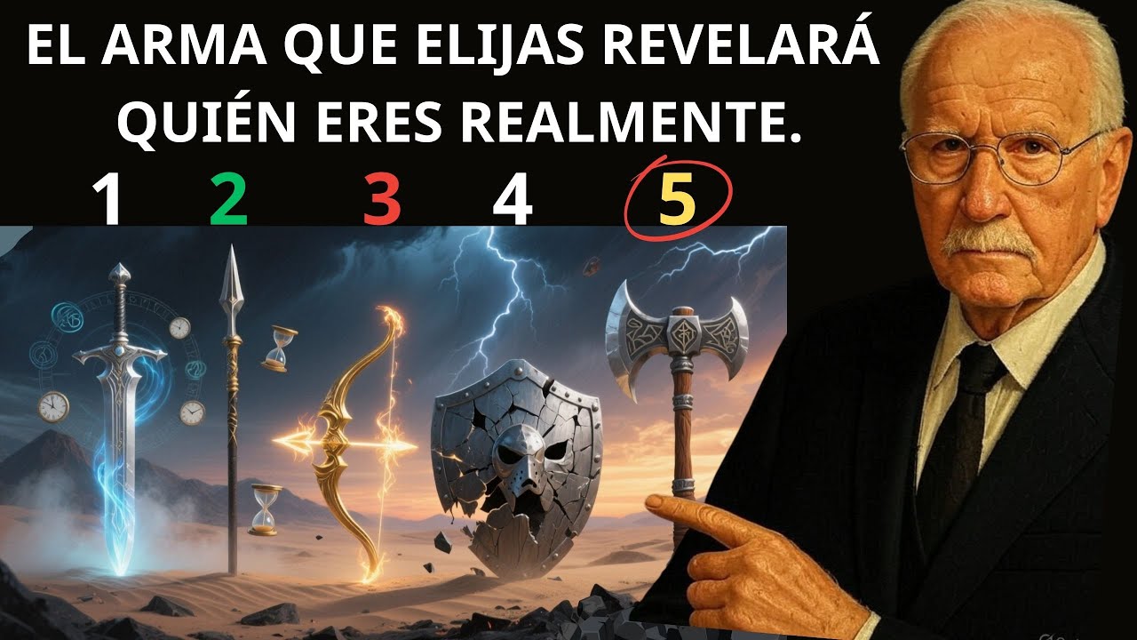 El Arma que Eliges Revela la Batalla Secreta de tu Alma | Test Psicológico de Carl Jung