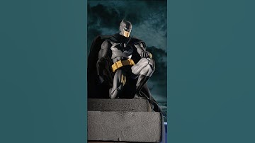 Brooding in the Holidays 🦇🎄#stopmotion #batman #ad #afcc