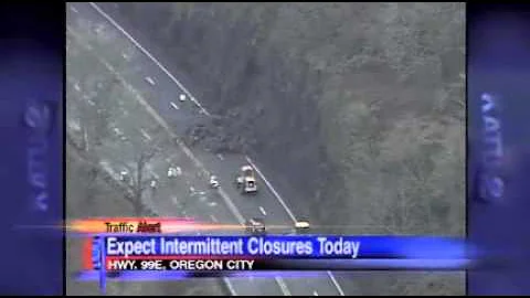 Highway 99E closed for demolition work