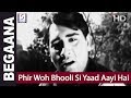 Phir Woh Bhooli Si Yaad Aayi Hai - Mohammed Rafi - Begaana - Dharmendra, Supriya.