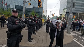 Pro-Palestinian protest in Toronto draws thousands Saturday (May 11, 2024)